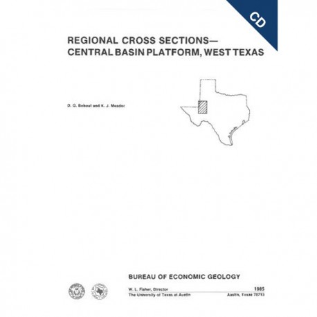 CS0006CD. Regional Cross Sections: Central Basin Platform, West Texas - CD - ROM