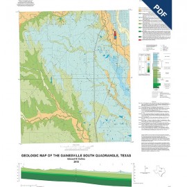 OFM0217D. Gainesville South quadrangle, Texas - Downloadable PDF