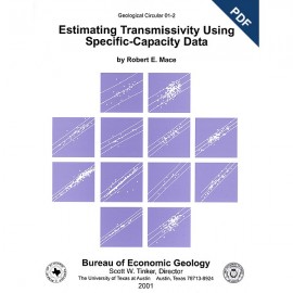 Estimating Transmissivity Using Specific-Capacity Data. Digital Download