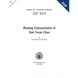 GC6501D. Bloating Characteristics of East Texas Clays  - Downloadable PDF