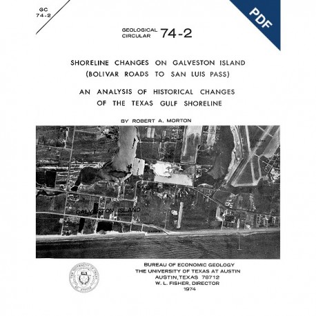 GC7402D. Shoreline Changes on Galveston Island (Bolivar Roads to San Luis Pass)... - Downloadable PDF