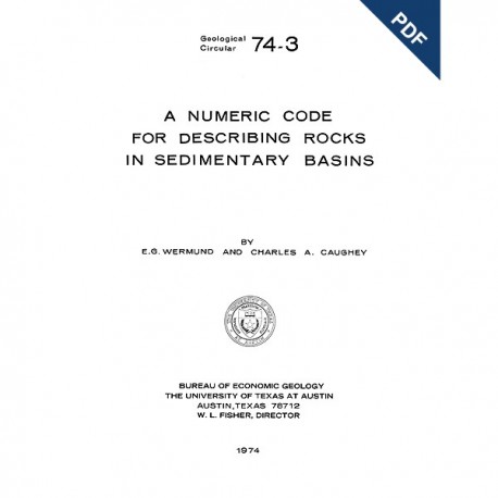GC7403D. A Numeric Code for Describing Rocks in Sedimentary Basins  - Downloadable PDF