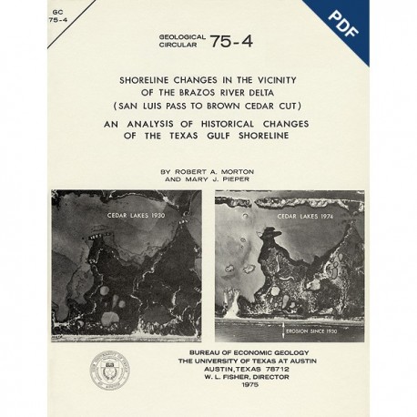 GC7504D. Shoreline Changes in the Vicinity of the Brazos River Delta ... - Downloadable PDF