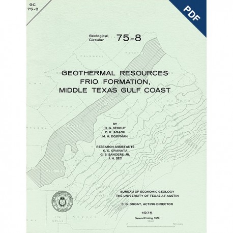 GC7508D. Geothermal Resources, Frio Formation, Middle Texas Gulf Coast  - Downloadable PDF