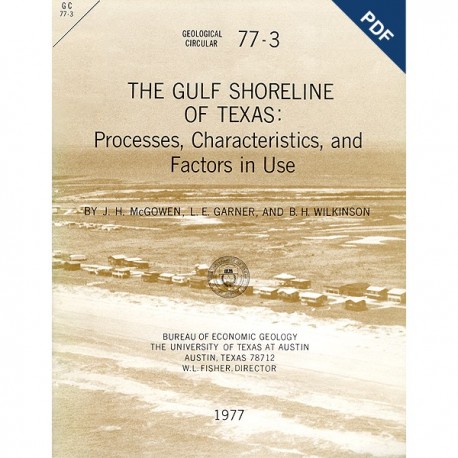 GC7703D. The Gulf Shoreline of Texas: Processes, Characteristics, and Factors in Use - Downloadable PDF