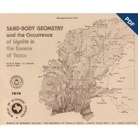 Sand-Body Geometry and the Occurrence of Lignite in the Eocene of Texas. Digital Download