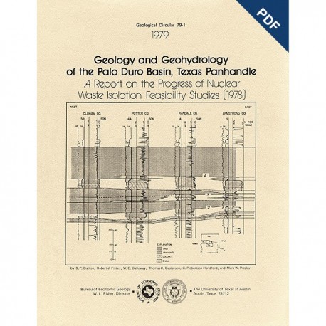 GC7901D. Geology and Geohydrology of the Palo Duro Basin, Texas Panhandle...(1978)- Downloadable PDF