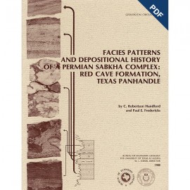 Facies Patterns and Depositional History of a ... Sabkha Complex: Red Cave Formation, Texas... Digital Download