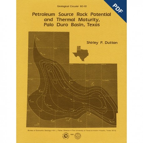 GC8010. Petroleum Source Rock Potential and Thermal Maturity, Palo Duro Basin, Texas