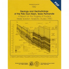 Geology and Geohydrology of the Palo Duro Basin, Texas Panhandle...(1981 ). Digital Download
