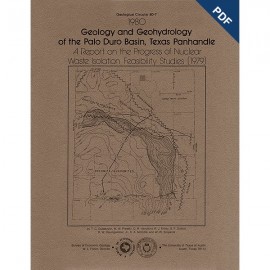 Geology and Geohydrology of the Palo Duro Basin, Texas Panhandle...(1979). Digital Download
