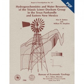 Hydrogeochemistry and Water Resources of the Triassic Lower Dockum Group...Texas Panhandle... Digital Download