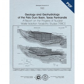 Geology and Geohydrology of the Palo Duro Basin, Texas Panhandle...(1980). Digital Download