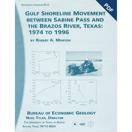 GC9703D. Gulf Shoreline Movement between Sabine Pass and the Brazos River...- Downloadable PDF