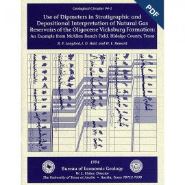 Use of Dipmeters in...Interpretation of... Reservoirs of the...Vicksburg...Hidalgo County. Digital Download