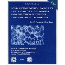 Comparison of ... Models for Calculating the ...Porosity and Cementation ... of Carbonates... Digital Download