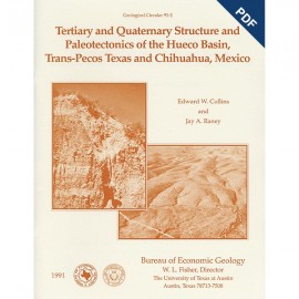 Tertiary and Quaternary Structure and Paleotectonics of the Hueco Basin...Digital Download