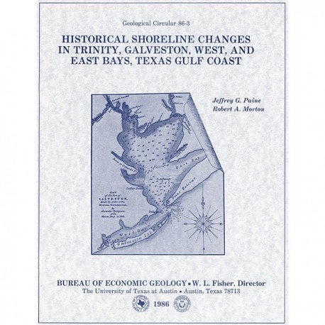 GC8603. Historical Shoreline Changes in Trinity, Galveston, West, and East Bays, Texas Gulf Coast