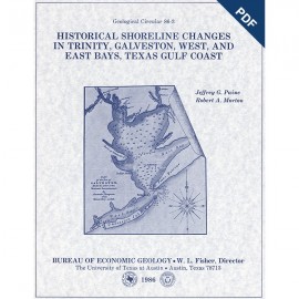 Historical Shoreline Changes in Trinity, Galveston, West, and East Bays, Texas Gulf Coast. Digital Download