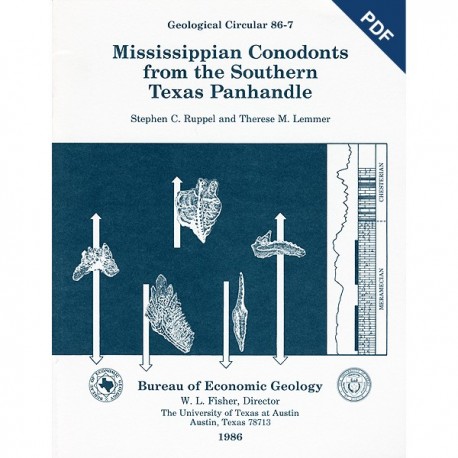 GC8607D. Mississippian Conodonts from the Southern Texas Panhandle  - Downloadable PDF
