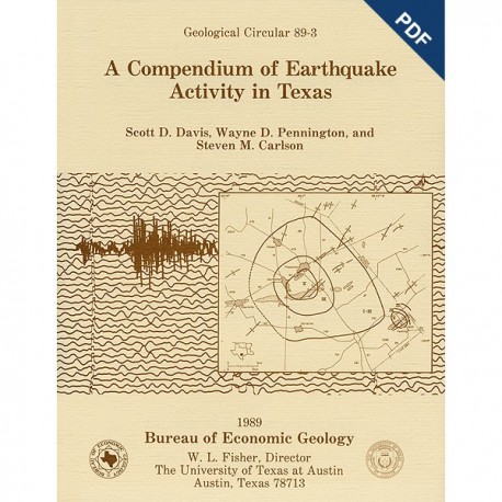 GC8903D. A Compendium of Earthquake Activity in Texas - Downloadable PDF