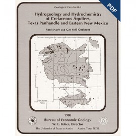 Hydrogeology and Hydrochemistry of Cretaceous Aquifers, Texas Panhandle and Eastern New Mexico. Digital Download