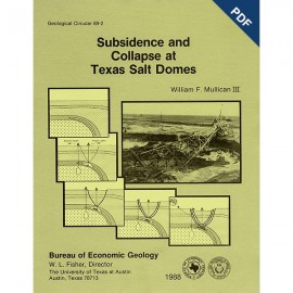 Subsidence and Collapse at Texas Salt Domes. Digital Download