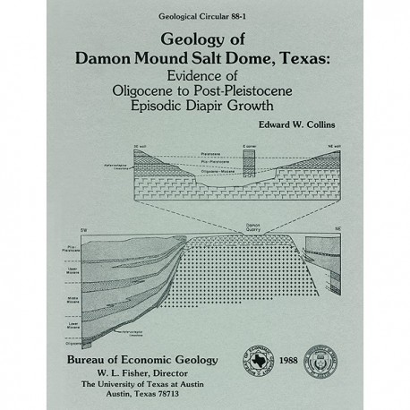 GC8801. Geology of Damon Mound Salt Dome, Texas: Evidence of Oligocene to Post-Pleistocene Episodic Diapir Growth