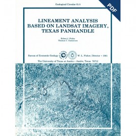 Lineament Analysis Based on Landsat Imagery, Texas Panhandle. Digital Download