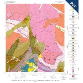 GQ0045D. Geology of the Cap Mountain quadrangle, Llano County, Texas