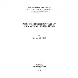 Aids to Identification of Geological Formations. Digital Download