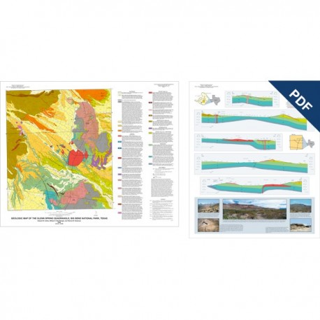 MM0046D. Geologic Map of the Glenn Spring Quadrangle, Texas - Downloadable PDF