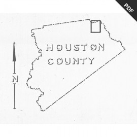 Houston County Geologic Maps. Digital Download