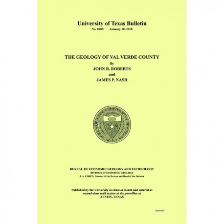 BL1803. The Geology of Val Verde County