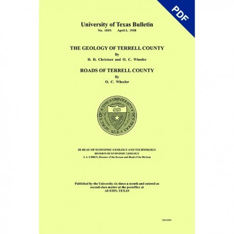 BL1819D. The Geology of Terrell County
