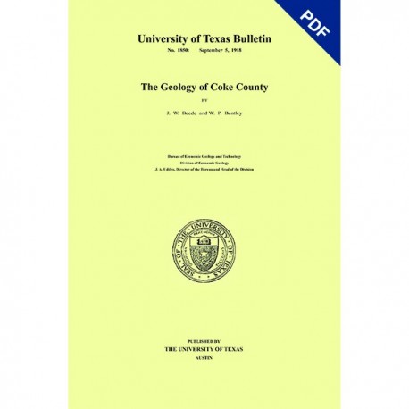BL1850D. The Geology of Coke County