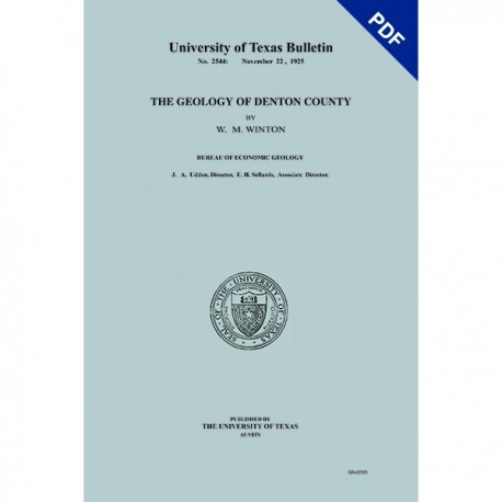 BL2544D. The Geology of Denton County