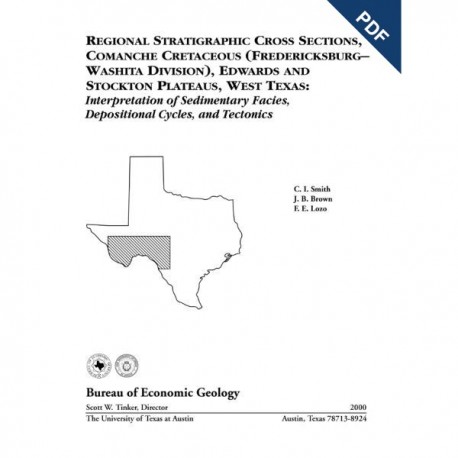 CS0011D. Regional Stratigraphic Cross Sections, Comanche Cretaceous...West Texas - Downloadable PDF