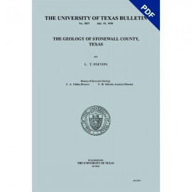 The Geology of Stonewall County, Texas. Digital Download