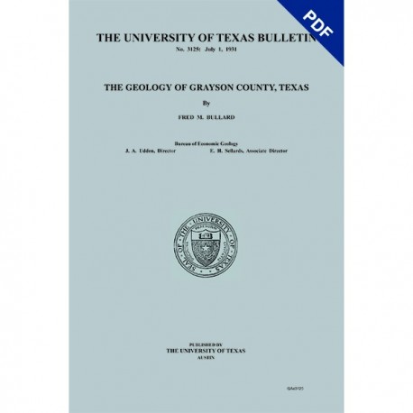 BL3125D. The Geology of Grayson County, Texas