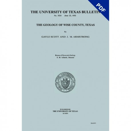 BL3224D. The Geology of Wise County, Texas