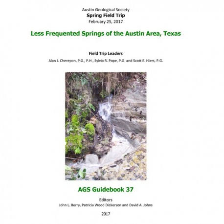 AGS GB 37. Less Frequented Springs of the Austin Area, Texas