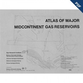 AT0007D. Atlas of Major Midcontinent Gas Reservoirs - Downloadable PDF
