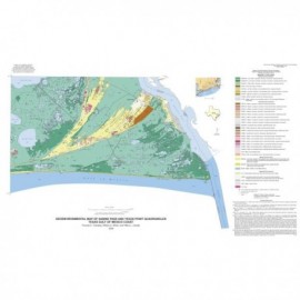 OFM0186D. Sabine Pass and Texas Point quadrangles, Texas - Downloadable PDF