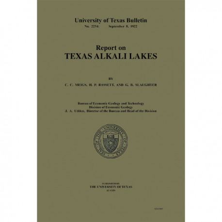 BL2234. Report on Texas Alkali Lakes
