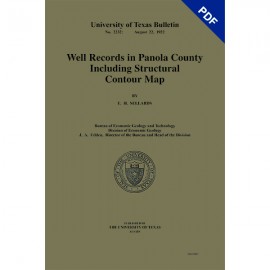 Well Records in Panola County Including Structural Contour Map. Digital Download