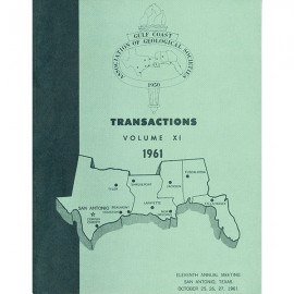 GCAGS011. GCAGS Volume 11 (1961) San Antonio