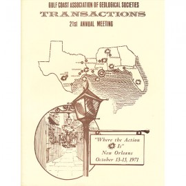 GCAGS021. GCAGS Volume 21 (1971) New Orleans