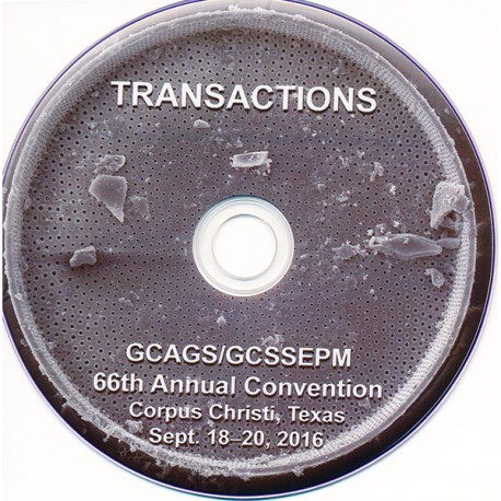 GCAGS 066CD. GCAGS Transactions, Volume 66 (2016) Corpus Christi - CD-ROM