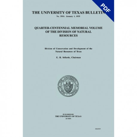 BL3501. Quarter-Centennial Memorial Volume of the Division of Natural Resources